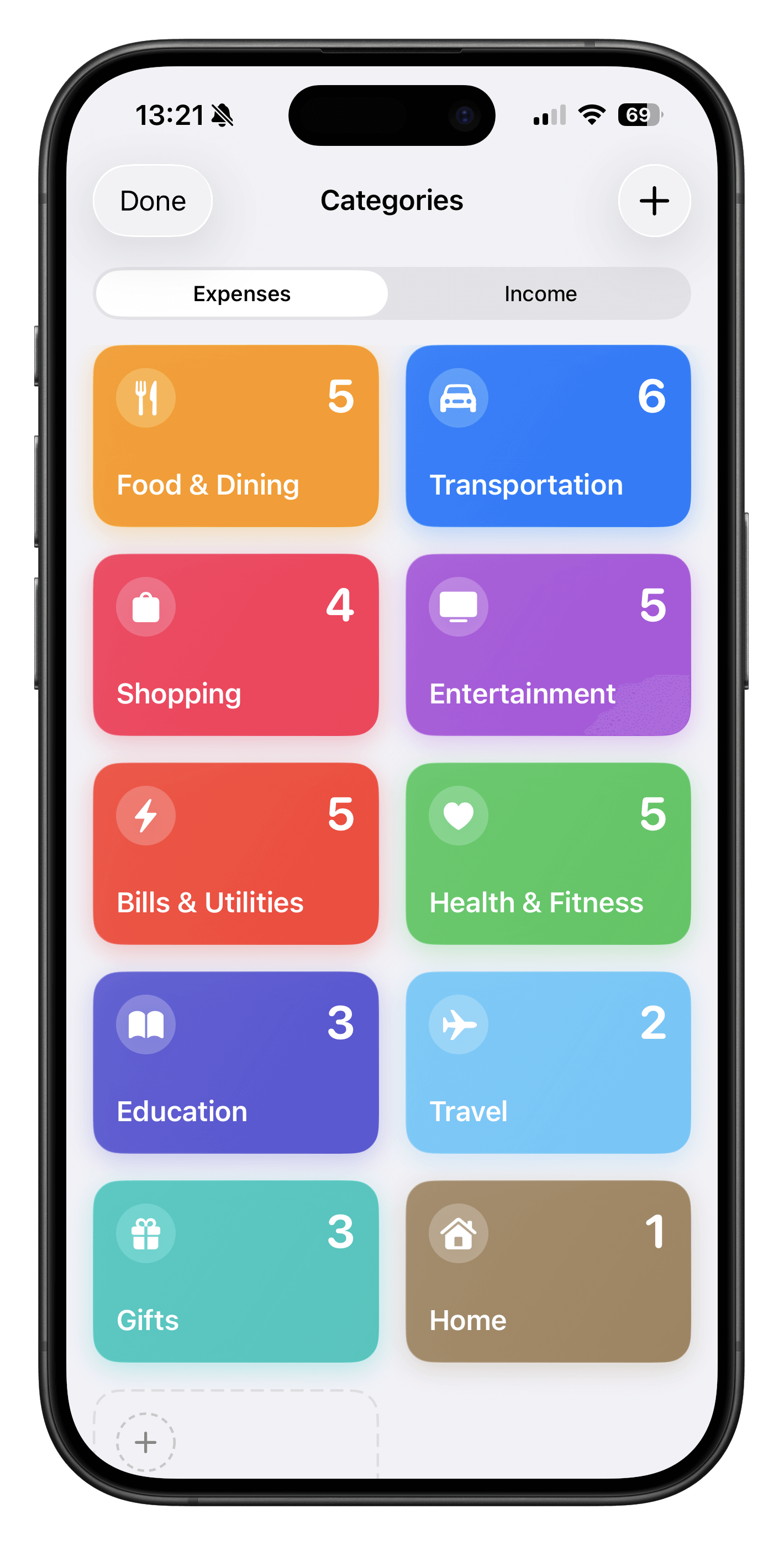 Categories + Subcategories - Organize your way